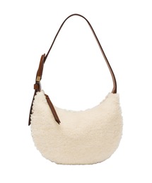 フォッシル 肩かけバッグ レディース ナイロン/合成 ホワイト スマホ収納可 ZB1950101