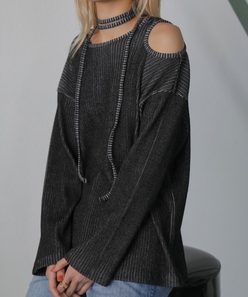 mici（ミチ）の「(mici)カットオフプルオーバー（Tシャツ/カットソー 