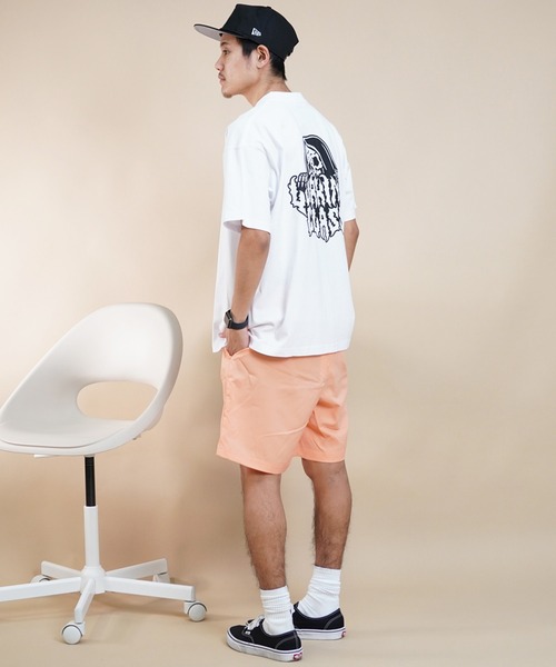 LURKING CLASS(ラーキングクラス)の「【ムラサキスポーツ限定】LURKING CLASS/ラーキングクラス オーバーサイズ バックプリント ST24STM02(Tシャツ/カットソー・メンズ・ブラック/ホワイト/オレンジ・M/L/XL)」の12枚目の写真