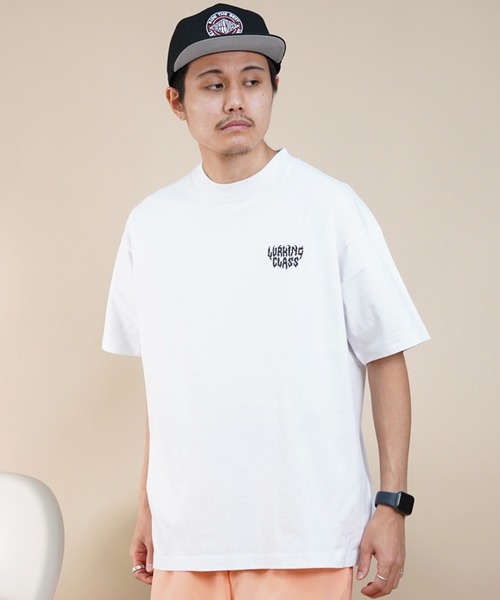 LURKING CLASS(ラーキングクラス)の「【ムラサキスポーツ限定】LURKING CLASS/ラーキングクラス オーバーサイズ バックプリント ST24STM02(Tシャツ/カットソー・メンズ・ブラック/ホワイト/オレンジ・M/L/XL)」の4枚目の写真