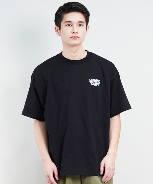 LURKING CLASS(ラーキングクラス)の「【ムラサキスポーツ限定】LURKING CLASS/ラーキングクラス オーバーサイズ バックプリント ST24STM02(Tシャツ/カットソー・メンズ・ブラック/ホワイト/オレンジ・M/L/XL)」の17枚目の写真