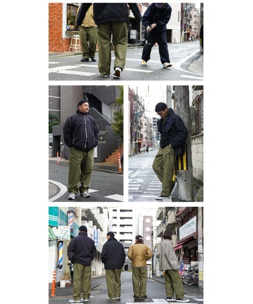 WAIPER.inc(ワイパーインク)の「米軍 U.S.NAVY コールドウェザー A-2 デッキパンツ WAIPER.inc ワイパーインク【WP124】(その他パンツ・メンズ・オリーブ/ブラック・S/M/L/XL/XXL)」の4枚目の写真