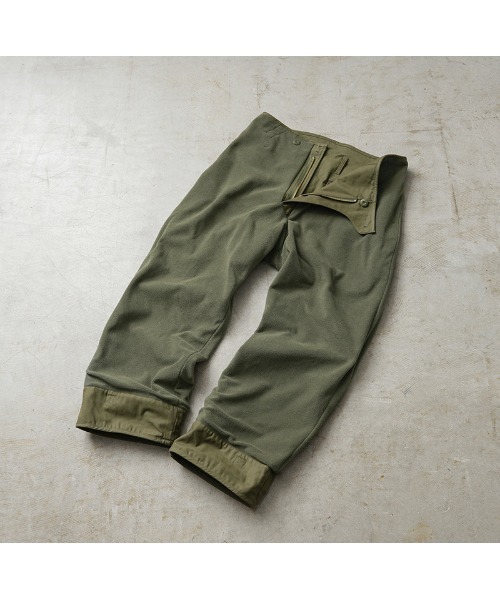 WAIPER.inc(ワイパーインク)の「米軍 U.S.NAVY コールドウェザー A-2 デッキパンツ WAIPER.inc ワイパーインク【WP124】(その他パンツ・メンズ・オリーブ/ブラック・S/M/L/XL/XXL)」の3枚目の写真