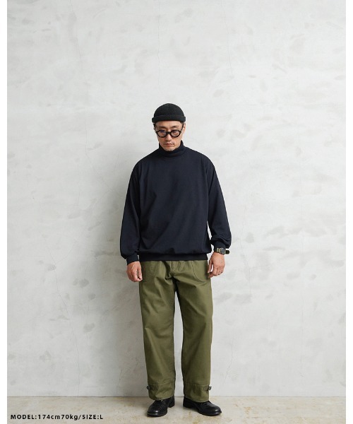 WAIPER.inc(ワイパーインク)の「米軍 U.S.NAVY コールドウェザー A-2 デッキパンツ WAIPER.inc ワイパーインク【WP124】(その他パンツ・メンズ・オリーブ/ブラック・S/M/L/XL/XXL)」の9枚目の写真