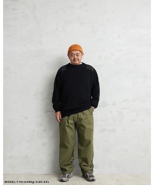 WAIPER.inc(ワイパーインク)の「米軍 U.S.NAVY コールドウェザー A-2 デッキパンツ WAIPER.inc ワイパーインク【WP124】(その他パンツ・メンズ・オリーブ/ブラック・S/M/L/XL/XXL)」の8枚目の写真