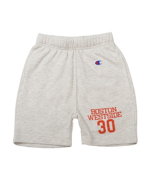 Champion(チャンピオン)の「【Champion/チャンピオン】キッズ スウェットショーツ(スウェットパンツ・キッズ・オートミール/ブラック/グレー・100/110/120/130/140/150/160)」の3枚目の写真