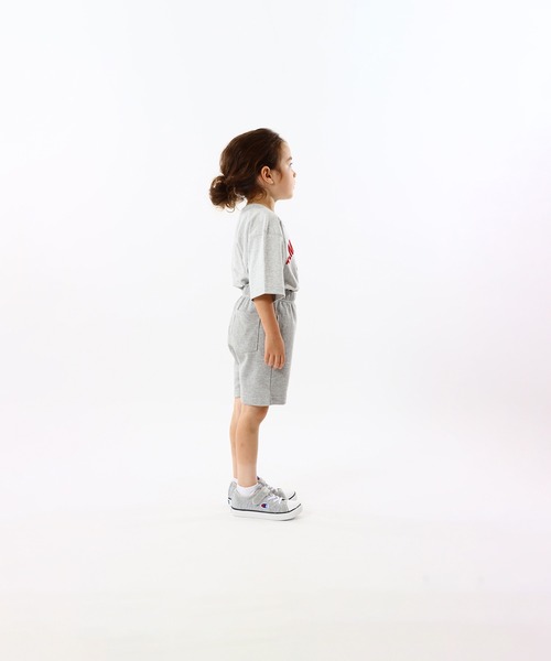 Champion(チャンピオン)の「【Champion/チャンピオン】キッズ スウェットショーツ(スウェットパンツ・キッズ・オートミール/ブラック/グレー・100/110/120/130/140/150/160)」の18枚目の写真
