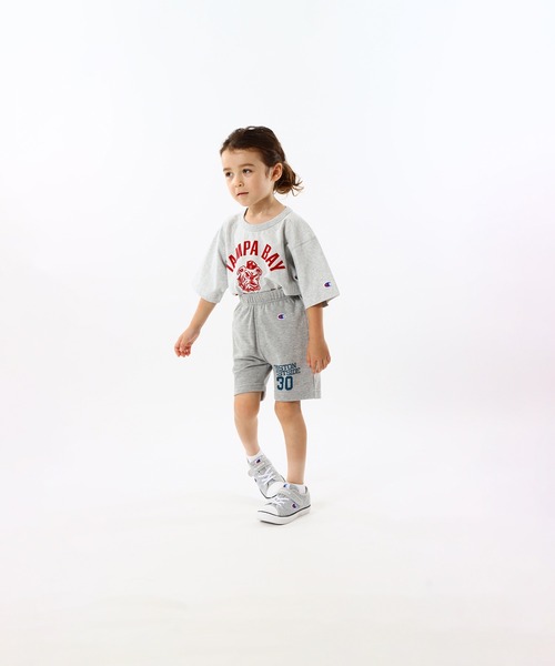 Champion(チャンピオン)の「【Champion/チャンピオン】キッズ スウェットショーツ(スウェットパンツ・キッズ・オートミール/ブラック/グレー・100/110/120/130/140/150/160)」の19枚目の写真