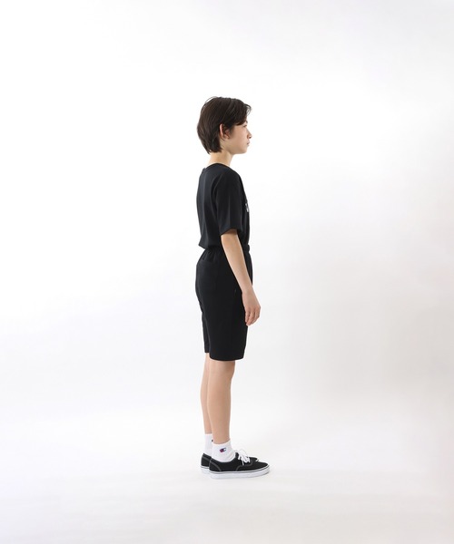 Champion(チャンピオン)の「【Champion/チャンピオン】キッズ スウェットショーツ(スウェットパンツ・キッズ・オートミール/ブラック/グレー・100/110/120/130/140/150/160)」の7枚目の写真