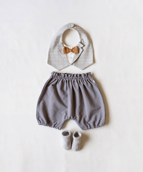 mocmof（モクモフ）の「おめかしギフトセット（フォーマル）（ベビーギフト・キッズ・グレー/ブルー系その他3/ベージュ/グリーン系その他4・ﾌﾘ-）」の5枚目の写真