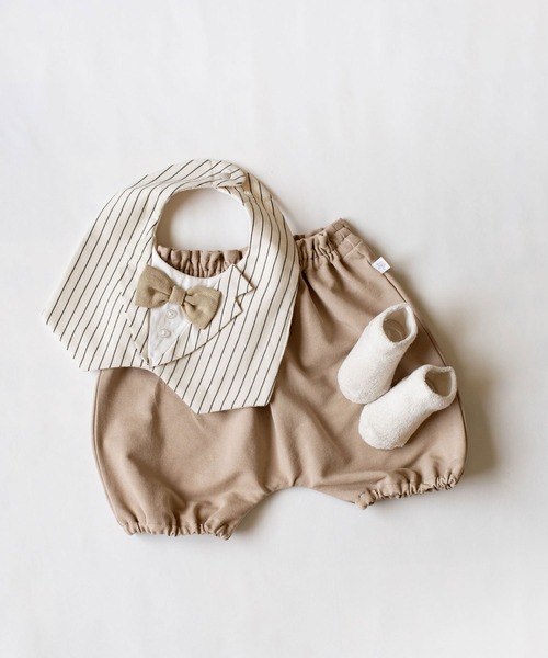 mocmof（モクモフ）の「おめかしギフトセット（フォーマル）（ベビーギフト・キッズ・グレー/ブルー系その他3/ベージュ/グリーン系その他4・ﾌﾘ-）」の8枚目の写真