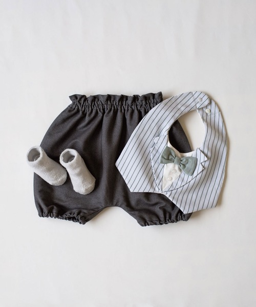 mocmof（モクモフ）の「おめかしギフトセット（フォーマル）（ベビーギフト・キッズ・グレー/ブルー系その他3/ベージュ/グリーン系その他4・ﾌﾘ-）」の11枚目の写真