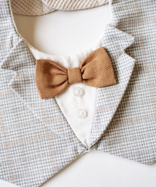 mocmof（モクモフ）の「おめかしギフトセット（フォーマル）（ベビーギフト・キッズ・グレー/ブルー系その他3/ベージュ/グリーン系その他4・ﾌﾘ-）」の14枚目の写真