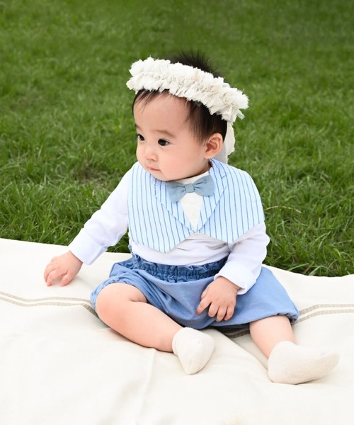 mocmof（モクモフ）の「おめかしギフトセット（フォーマル）（ベビーギフト・キッズ・グレー/ブルー系その他3/ベージュ/グリーン系その他4・ﾌﾘ-）」の21枚目の写真