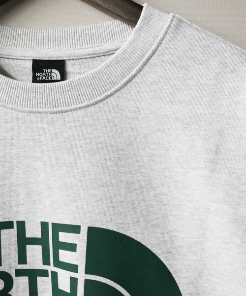 THE NORTH FACE（ザノースフェイス）の「日本未発売 THE NORTH FACE(ザ・ノースフェイス)/コットン ロゴ リラックス スウェットシャツ/COTTON LOGO RELAXED SWEAT SHIRTS（スウェット・メンズ・グレー/ブラック/ミント・M/XL/L）」の7枚目の写真