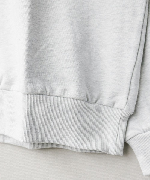 THE NORTH FACE（ザノースフェイス）の「日本未発売 THE NORTH FACE(ザ・ノースフェイス)/コットン ロゴ リラックス スウェットシャツ/COTTON LOGO RELAXED SWEAT SHIRTS（スウェット・メンズ・グレー/ブラック/ミント・M/XL/L）」の8枚目の写真