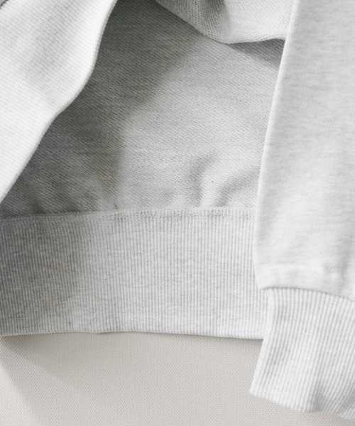 THE NORTH FACE（ザノースフェイス）の「日本未発売 THE NORTH FACE(ザ・ノースフェイス)/コットン ロゴ リラックス スウェットシャツ/COTTON LOGO RELAXED SWEAT SHIRTS（スウェット・メンズ・グレー/ブラック/ミント・M/XL/L）」の10枚目の写真