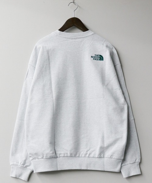 THE NORTH FACE（ザノースフェイス）の「日本未発売 THE NORTH FACE(ザ・ノースフェイス)/コットン ロゴ リラックス スウェットシャツ/COTTON LOGO RELAXED SWEAT SHIRTS（スウェット・メンズ・グレー/ブラック/ミント・M/XL/L）」の12枚目の写真