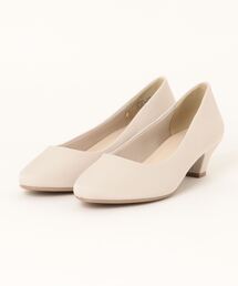 ABC SELECT エービーシーセレクト PLANE HEEL PPS4 プレーンヒールパンプス 4 W5045 LT.BEIGE