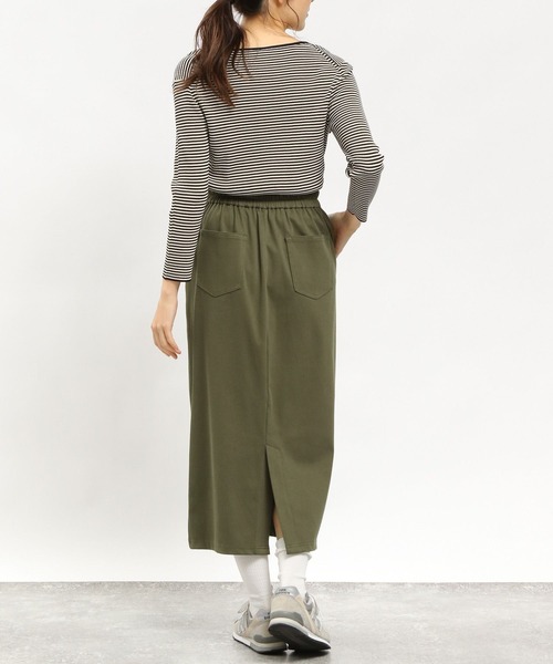 GLOBAL WORK Smile Seed Store（グローバルワーク スマイルシードストア）の「ストレッチツイルIスカート/977002（スカート・レディース・グレー系その他/ベージュ/カーキ/ブラック/アイボリー・SMALL/MEDIUM/X-LARGE/LARGE）」の22枚目の写真