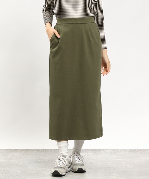 GLOBAL WORK Smile Seed Store（グローバルワーク スマイルシードストア）の「ストレッチツイルIスカート/977002（スカート・レディース・グレー系その他/ベージュ/カーキ/ブラック/アイボリー・SMALL/MEDIUM/X-LARGE/LARGE）」の21枚目の写真