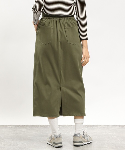 GLOBAL WORK Smile Seed Store（グローバルワーク スマイルシードストア）の「ストレッチツイルIスカート/977002（スカート・レディース・グレー系その他/ベージュ/カーキ/ブラック/アイボリー・SMALL/MEDIUM/X-LARGE/LARGE）」の19枚目の写真