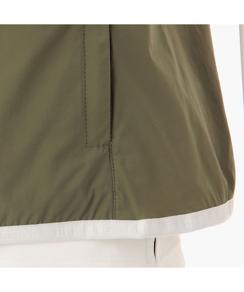 BRIEFING（ブリーフィング）の「【ブリーフィングゴルフ】WOMENS POCKETABLE WIND VEST（ベスト・レディース・ブラック・M/S）」の2枚目の写真