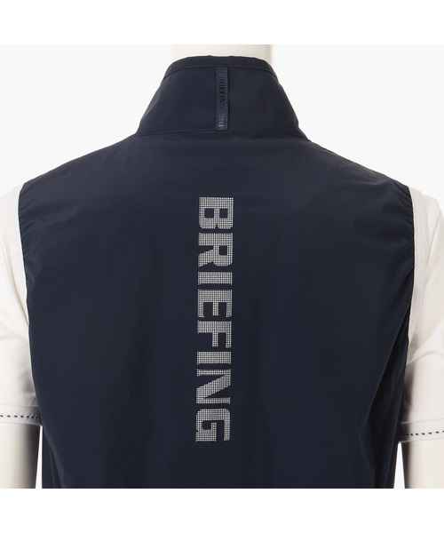 BRIEFING（ブリーフィング）の「【ブリーフィングゴルフ】WOMENS POCKETABLE WIND VEST（ベスト・レディース・ブラック・M/S）」の8枚目の写真