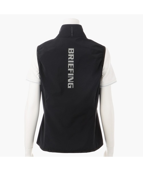 BRIEFING（ブリーフィング）の「【ブリーフィングゴルフ】WOMENS POCKETABLE WIND VEST（ベスト・レディース・ブラック・M/S）」の17枚目の写真