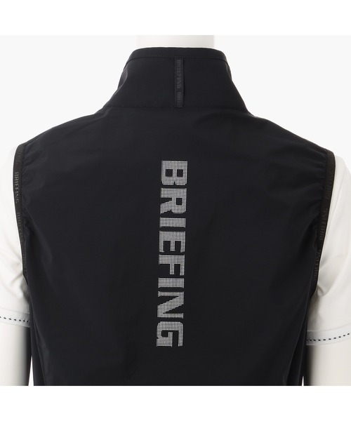 BRIEFING（ブリーフィング）の「【ブリーフィングゴルフ】WOMENS POCKETABLE WIND VEST（ベスト・レディース・ブラック・M/S）」の18枚目の写真