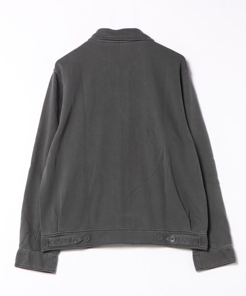VIBGYOR（ヴィブジョー）の「ピグメント加工 裏毛スウェット ZIP ジャケット（その他アウター・メンズ・ダークブルー/ベージュ/ブラック・LARGE/MEDIUM）」の10枚目の写真
