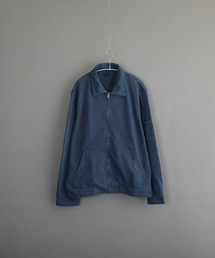 VIBGYOR（ヴィブジョー）の「ピグメント加工 裏毛スウェット ZIP ジャケット（その他アウター）」