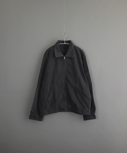 【セール】ピグメント加工 裏毛スウェット ZIP ジャケット（その他アウター）｜VIBGYOR（ヴィブジョー） 5,555円