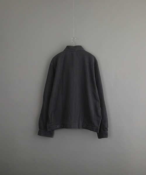 VIBGYOR（ヴィブジョー）の「ピグメント加工 裏毛スウェット ZIP ジャケット（その他アウター・メンズ・ダークブルー/ベージュ/ブラック・LARGE/MEDIUM）」の17枚目の写真