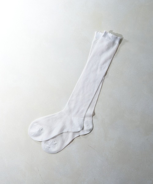 CIAOPANIC（チャオパニック）の「シアーラメソックス（ソックス/靴下・レディース・ブラック/ホワイト・FREE）」の5枚目の写真