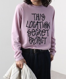 プリントロングスリーブTシャツ