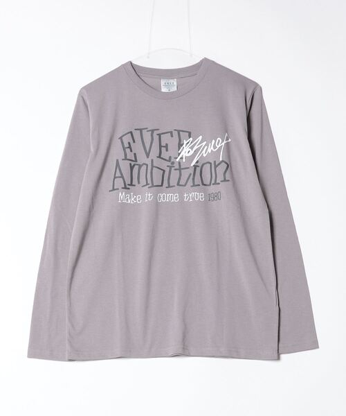 FUNALIVE(ファンアライブ)の「プリントロングスリーブTシャツ(Tシャツ/カットソー・メンズ・スミクロ/ミント/ラベンダー/ネイビー/ホワイト/ホワイト系その他/ライトグレー/ブラック系その他/ブラック/グレイッシュベージュ/サックスブルー/ペールイエロー・M/L/LL)」の16枚目の写真