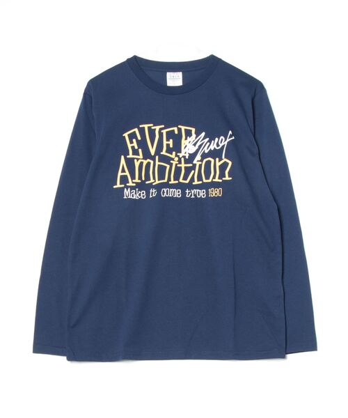 FUNALIVE(ファンアライブ)の「プリントロングスリーブTシャツ(Tシャツ/カットソー・メンズ・スミクロ/ミント/ラベンダー/ネイビー/ホワイト/ホワイト系その他/ライトグレー/ブラック系その他/ブラック/グレイッシュベージュ/サックスブルー/ペールイエロー・M/L/LL)」の14枚目の写真