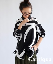 antiqua | アート柄シャツ(シャツ/ブラウス)