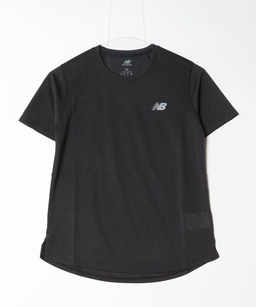 NEW BALANCE(ニューバランス)の「ニューバランス New Balance ショートスリーブTシャツ_Athletics(Tシャツ/カットソー・レディース・ブラック・S/M/L)」の1枚目の写真