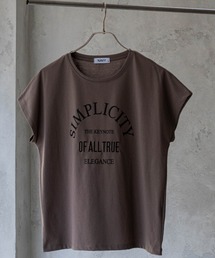 NAVY アーチプリントTシャツ