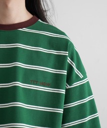 TTT MSW ボーダー　Tシャツ　ポーカーズttt_msw アツム　ネイビー m12387316257_1.jpg?1747292671
