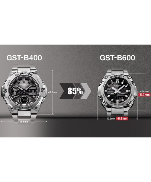 G-SHOCK/ジーショック 腕時計 GST-B600D-1AJF（アナログ腕時計