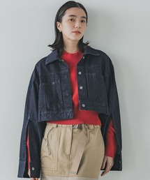 ショートデニムジャケット