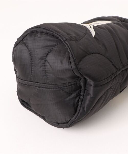 HOUSTON(ヒューストン)の「HOUSTON / QUILTING EFECT BAG / HS6846(ショルダーバッグ・レディース・ブラック/オリーブ・ONESIZE)」の6枚目の写真