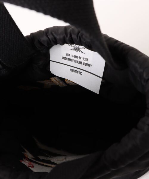 HOUSTON(ヒューストン)の「HOUSTON / QUILTING EFECT BAG / HS6846(ショルダーバッグ・レディース・ブラック/オリーブ・ONESIZE)」の3枚目の写真