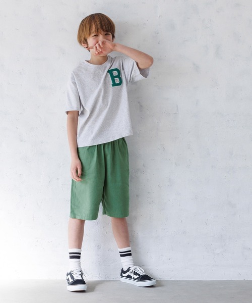 coca(coca)(コカ)の「キッズ コットンショートパンツ(その他パンツ・キッズ・ベージュ/ブラック/グリーン/アイボリー・110/120/140/130)」の5枚目の写真
