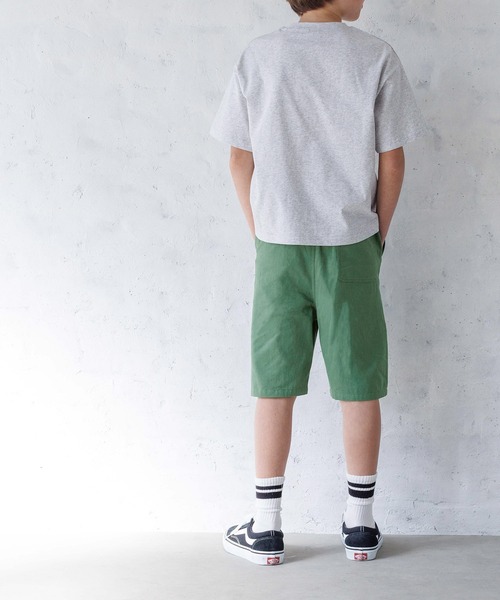 coca(coca)(コカ)の「キッズ コットンショートパンツ(その他パンツ・キッズ・ベージュ/ブラック/グリーン/アイボリー・110/120/140/130)」の6枚目の写真