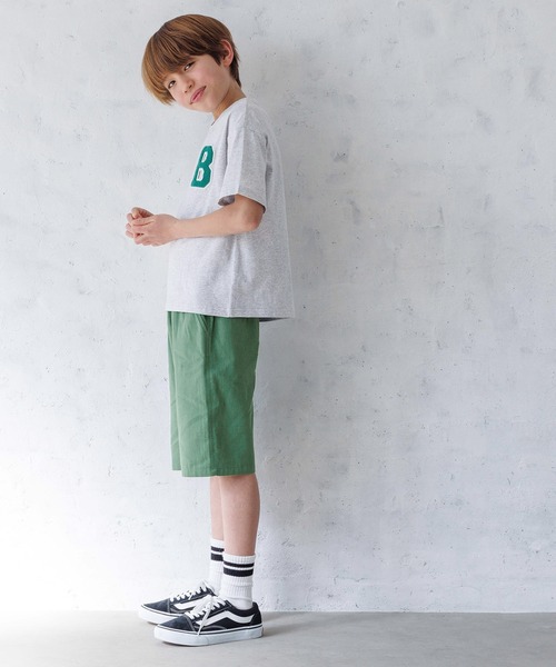 coca(coca)(コカ)の「キッズ コットンショートパンツ(その他パンツ・キッズ・ベージュ/ブラック/グリーン/アイボリー・110/120/140/130)」の7枚目の写真