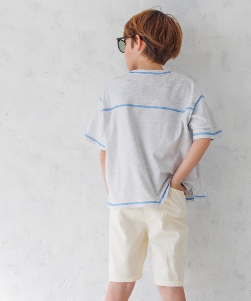 coca(coca)(コカ)の「キッズ コットンショートパンツ(その他パンツ・キッズ・ベージュ/ブラック/グリーン/アイボリー・110/120/140/130)」の12枚目の写真
